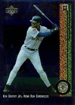 #21 Ken Griffey Jr. - Seattle Mariners - 1998 Upper Deck - Ken Griffey Jr.'s Home Run Chronicles Baseball