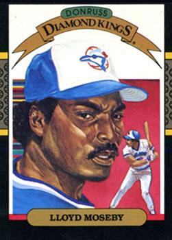 #21 Lloyd Moseby - Toronto Blue Jays - 1987 Donruss Baseball