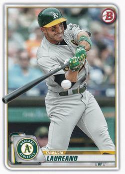 #21 Ramon Laureano - Oakland Athletics - 2020 Bowman Baseball
