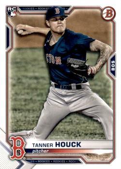 #21 Tanner Houck - Boston Red Sox - 2021 Bowman Baseball
