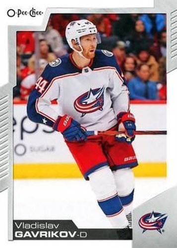 #21 Vladislav Gavrikov - Columbus Blue Jackets - 2020-21 O-Pee-Chee Hockey