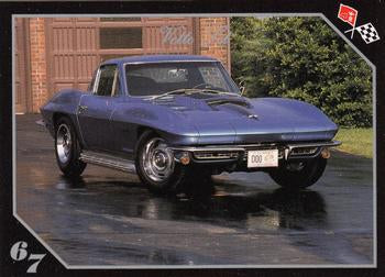 #21 1967 Corvette Sport Coupe - 1991 Collect-A-Card Vette Set