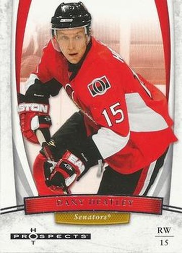 #21 Dany Heatley - Ottawa Senators - 2007-08 Fleer Hot Prospects Hockey