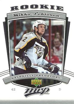 #321 Mikko Lehtonen - Nashville Predators - 2006-07 Upper Deck MVP Hockey