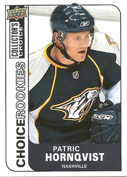 #220 Patric Hornqvist - Nashville Predators - 2008-09 Collector's Choice Hockey