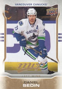 #220 Daniel Sedin - Vancouver Canucks - 2014-15 Upper Deck MVP Hockey