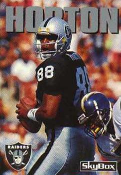 #220 Ethan Horton - Los Angeles Raiders - 1992 SkyBox Impact Football