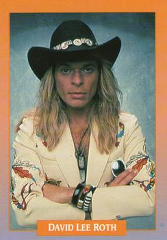 #220 David Lee Roth - 1991 Brockum Rock Cards