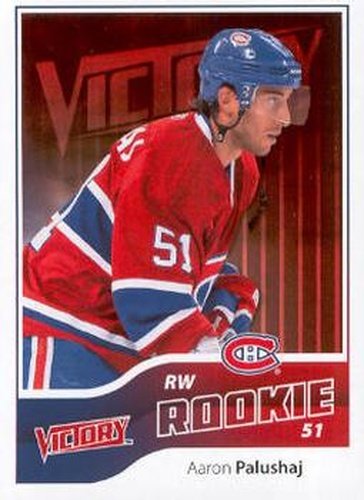 #220 Aaron Palushaj - Montreal Canadiens - 2011-12 Upper Deck Victory Hockey