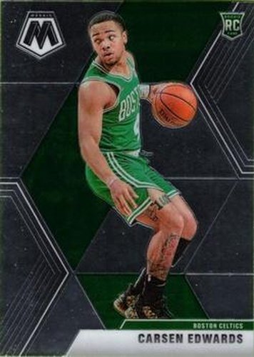 #220 Carsen Edwards - Boston Celtics - 2019-20 Panini Mosaic Basketball