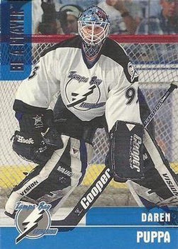 #220 Daren Puppa - Tampa Bay Lightning - 1999-00 Be a Player Memorabilia Hockey