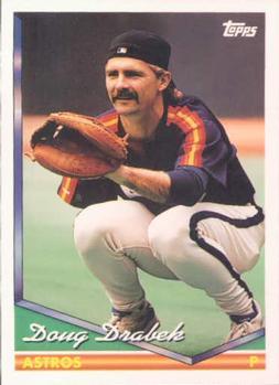#220 Doug Drabek - Houston Astros - 1994 Topps Baseball