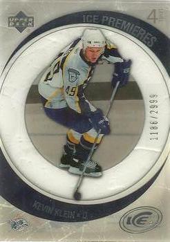 #220 Kevin Klein - Nashville Predators - 2005-06 Upper Deck Ice Hockey