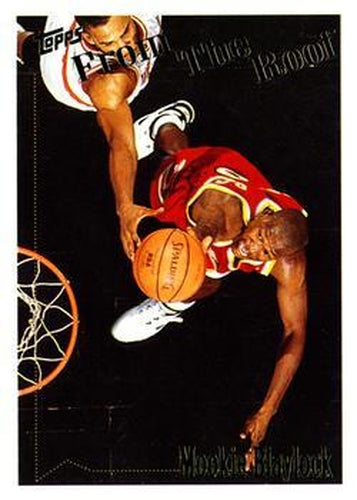 #220 Mookie Blaylock - Atlanta Hawks - 1994-95 Topps Basketball