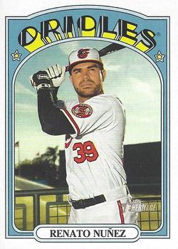#220 Renato Nunez - Baltimore Orioles - 2021 Topps Heritage Baseball