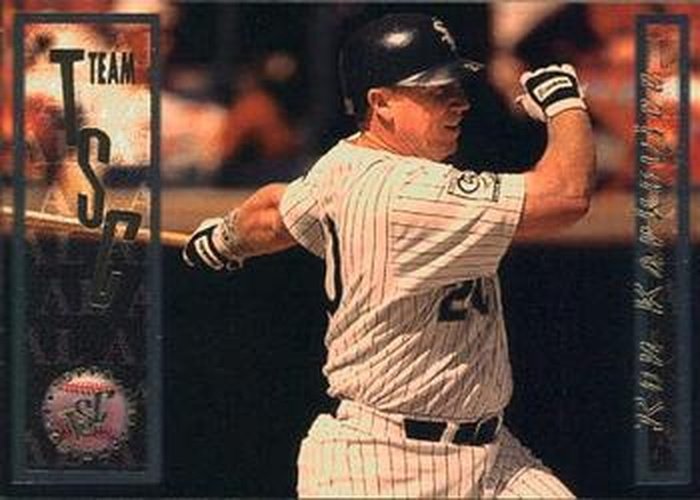 #220 Ron Karkovice - Chicago White Sox - 1996 Stadium Club Baseball
