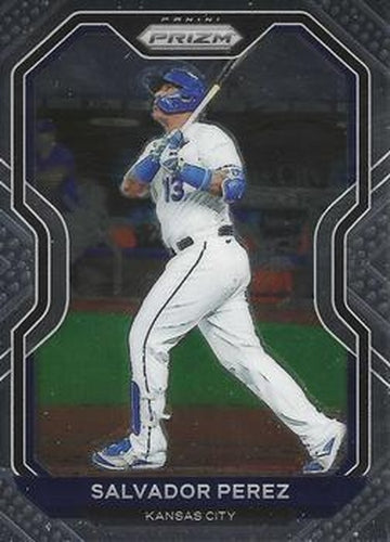 #220 Salvador Perez - Kansas City Royals - 2021 Panini Prizm Baseball