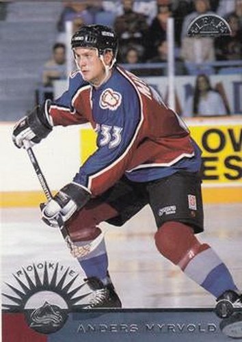 #220 Anders Myrvold - Colorado Avalanche - 1996-97 Leaf Hockey