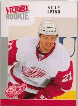 #220 Ville Leino - Detroit Red Wings - 2009-10 Upper Deck Victory Hockey