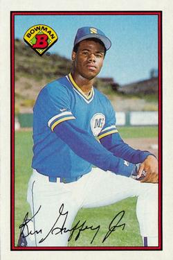 #220 Ken Griffey Jr. - Seattle Mariners - 1989 Bowman Baseball