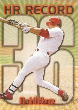 #220aj Mark McGwire - VAR: HR 36 - St. Louis Cardinals - 1999 Topps Baseball
