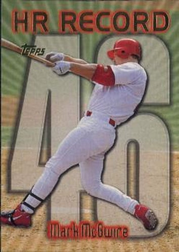 #220at Mark McGwire - VAR: HR 46 - St. Louis Cardinals - 1999 Topps Baseball