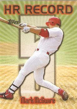 #220e Mark McGwire - VAR: HR 5 - St. Louis Cardinals - 1999 Topps Baseball