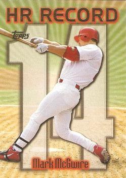 #220n Mark McGwire - VAR: HR 14 - St. Louis Cardinals - 1999 Topps Baseball