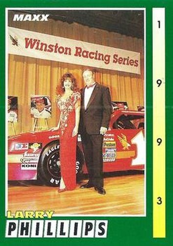 #221 Larry Phillips - 1993 Maxx Racing