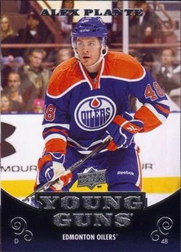 #221 Alex Plante - Edmonton Oilers - 2010-11 Upper Deck Hockey