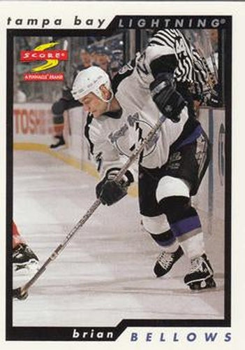 #221 Brian Bellows - Tampa Bay Lightning - 1996-97 Score Hockey