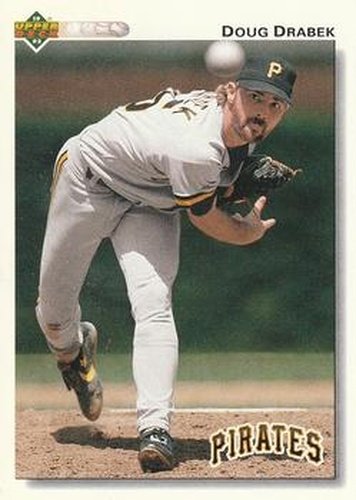 #221 Doug Drabek - Pittsburgh Pirates - 1992 Upper Deck Baseball