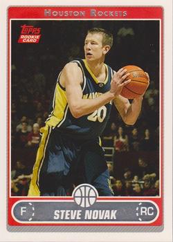 #221 Steve Novak - Houston Rockets - 2006-07 Topps Basketball