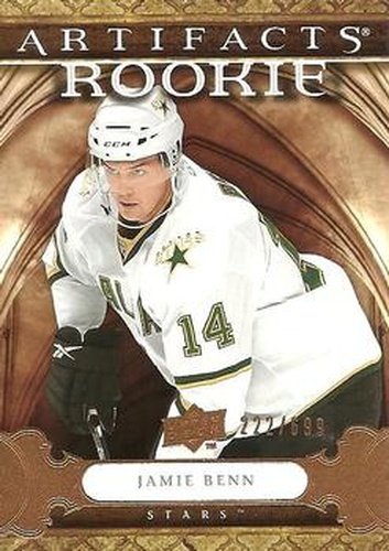 #221 Jamie Benn - Dallas Stars - 2009-10 Upper Deck Artifacts Hockey