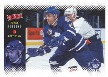#221 Jonas Hoglund - Toronto Maple Leafs - 2000-01 Upper Deck Victory Hockey
