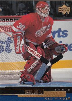 #221 Chris Osgood - Detroit Red Wings - 1999-00 Upper Deck Hockey
