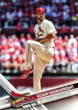 #221 Adam Wainwright - St. Louis Cardinals - 2017 Topps Baseball