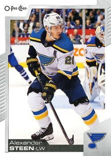 #221 Alexander Steen - St. Louis Blues - 2020-21 O-Pee-Chee Hockey