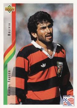 #221 Carlos Trucco - Bolivia - 1994 Upper Deck World Cup Contenders English/Spanish Soccer