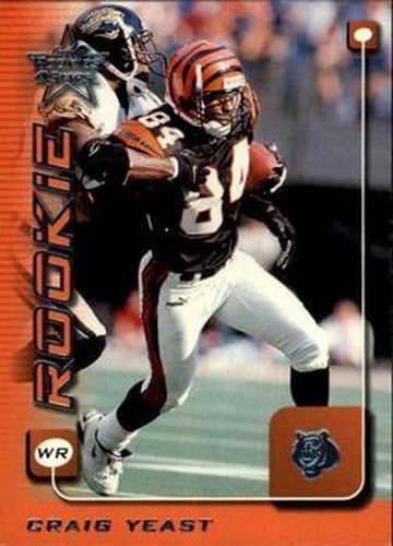 #221 Craig Yeast - Cincinnati Bengals - 1999 Leaf Rookies & Stars Football