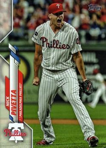 #221 Nick Pivetta - Philadelphia Phillies - 2020 Topps Baseball
