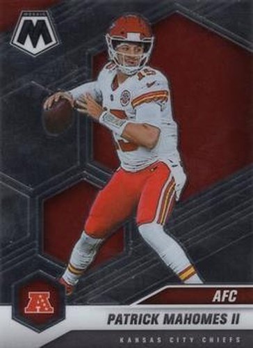 #221 Patrick Mahomes II - Kansas City Chiefs - 2021 Panini Mosaic Football