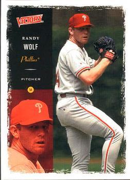 #221 Randy Wolf - Philadelphia Phillies - 2000 Upper Deck Victory Baseball