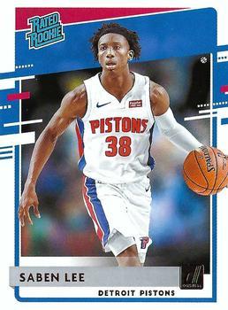 #221 Saben Lee - Detroit Pistons - 2020-21 Donruss Basketball