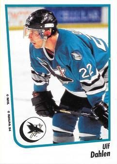 #221 Ulf Dahlen - San Jose Sharks - 1994-95 Panini Hockey Stickers