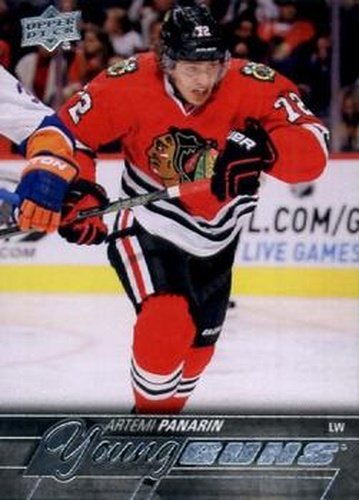 #221 Artemi Panarin - Chicago Blackhawks - 2015-16 Upper Deck Hockey