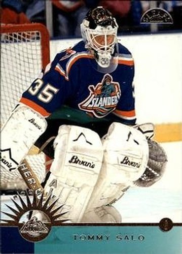 #221 Tommy Salo - New York Islanders - 1996-97 Leaf Hockey