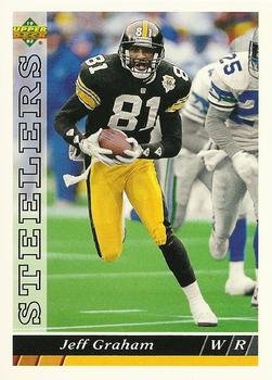 #222 Jeff Graham - Pittsburgh Steelers - 1993 Upper Deck Football