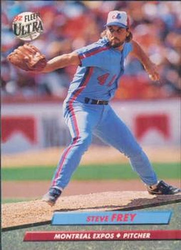 #222 Steve Frey - Montreal Expos - 1992 Ultra Baseball