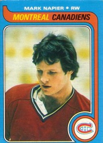 #222 Mark Napier - Montreal Canadiens - 1979-80 O-Pee-Chee Hockey